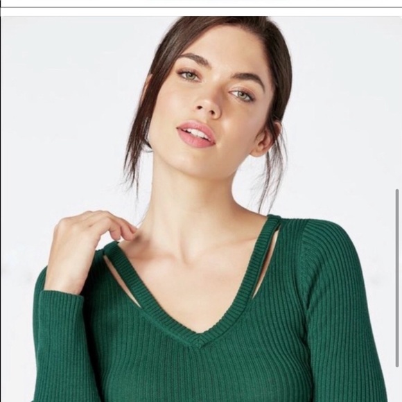 SOLD. 3 XL JustFab Sweater Dresses! Blue dress - Picture 2 of 5